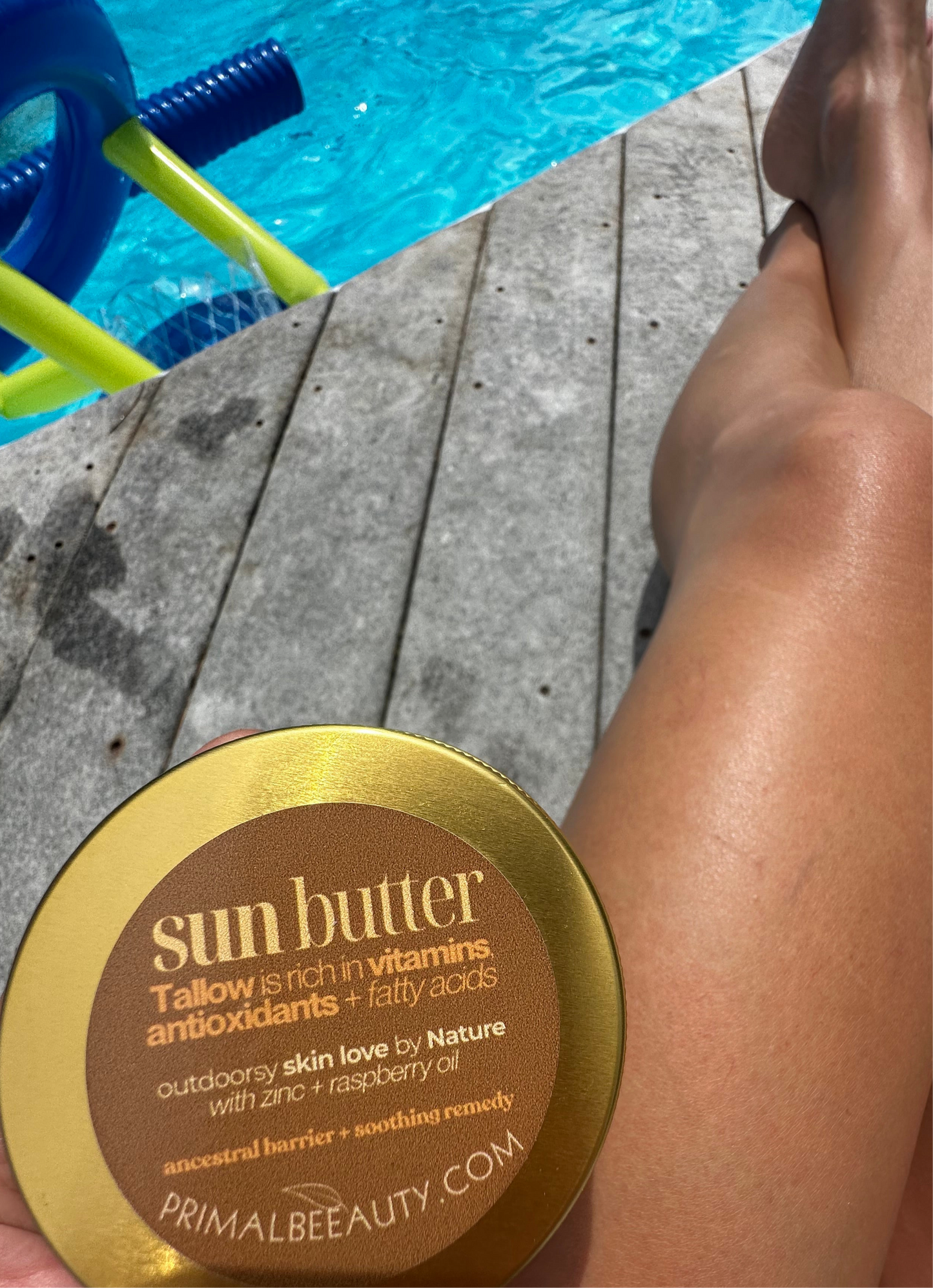 Primal Beeauty Sun Butter 4oz